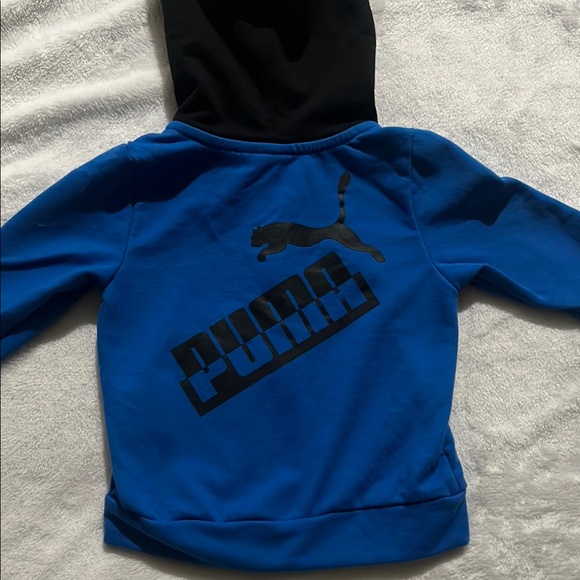 Puma Kids Blue and Black Matching Set - Picture 5 of 6